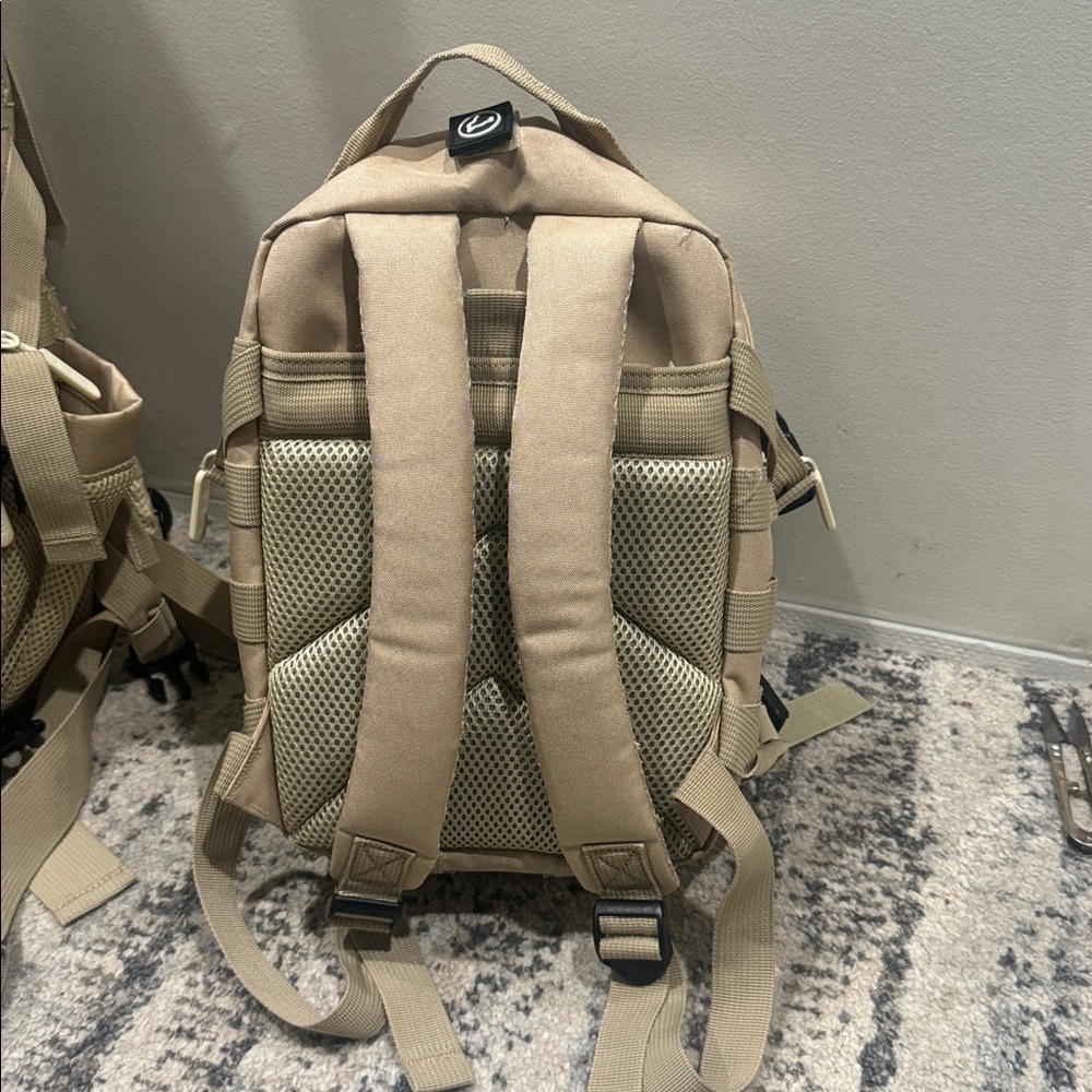 WOLF Tan Mini Backpack - Picture 6 of 7